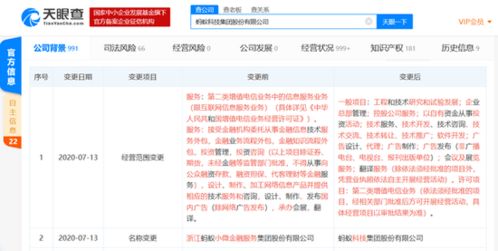 蚂蚁集团经营范围调整 剥离金融业务流程外包，新增二手包销售